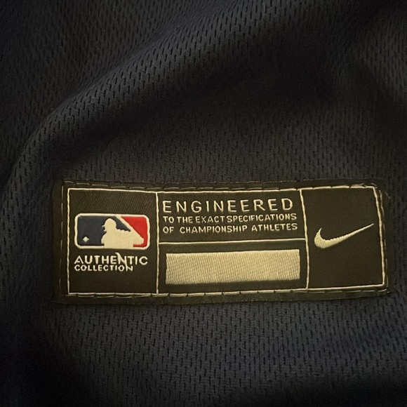 Authentic collection Nike Boston Red Socks Navy Jersey NIP - Picture 4 of 8